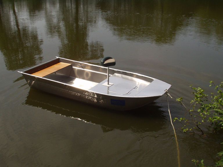 Aluminium Fischerboot (90)