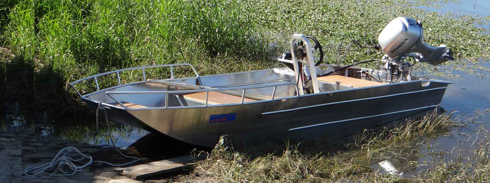 AluminiumBoot Fischerboot Schlauchboot